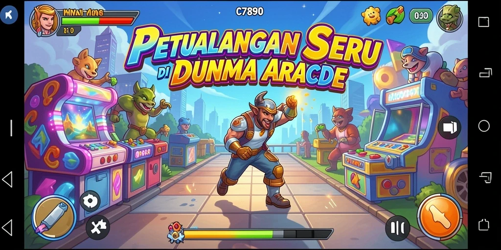 Tangkapan layar C7890 menampilkan gameplay seru dan grafis yang menarik.