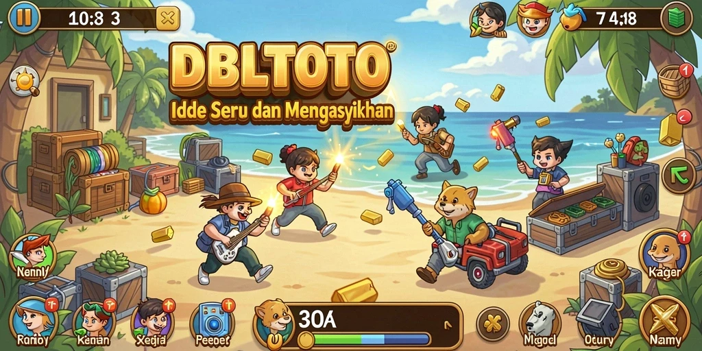 Tampilan gameplay DBLTOTO yang menarik dan menenangkan.