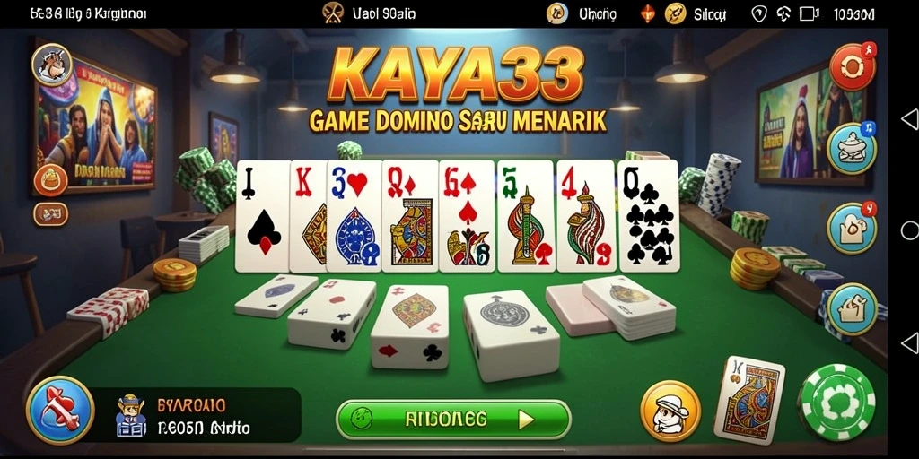 Gameplay seru KAYA33 yang penuh tantangan domino.