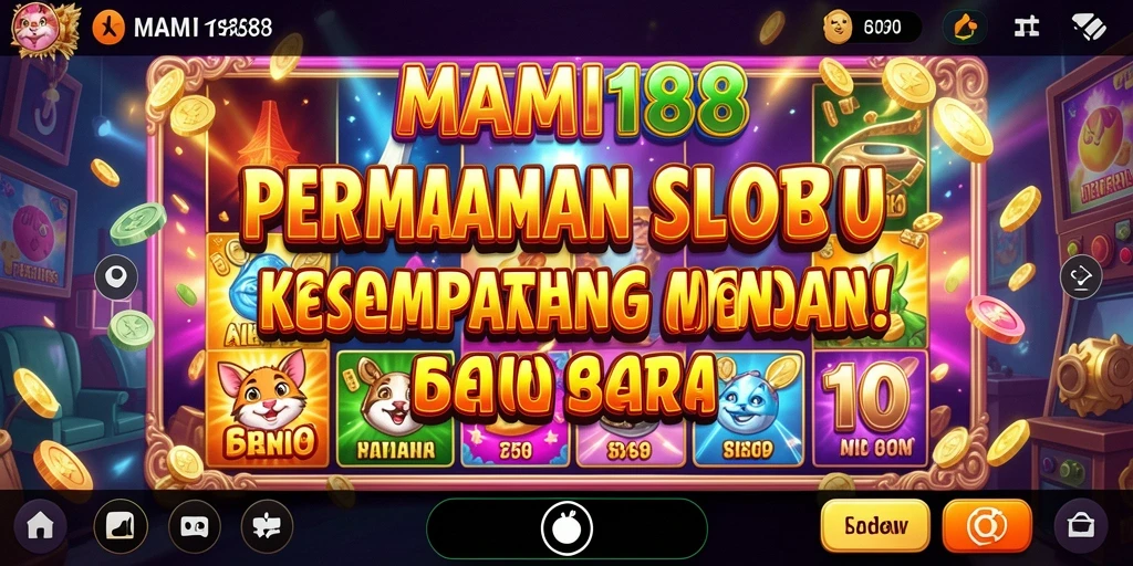 Tampilan gameplay seru dari MAMI188 dengan berbagai tema slot.