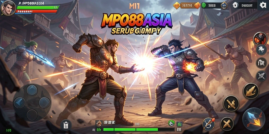 Tampilan gameplay MPO88ASIA yang mendebarkan dan penuh aksi.