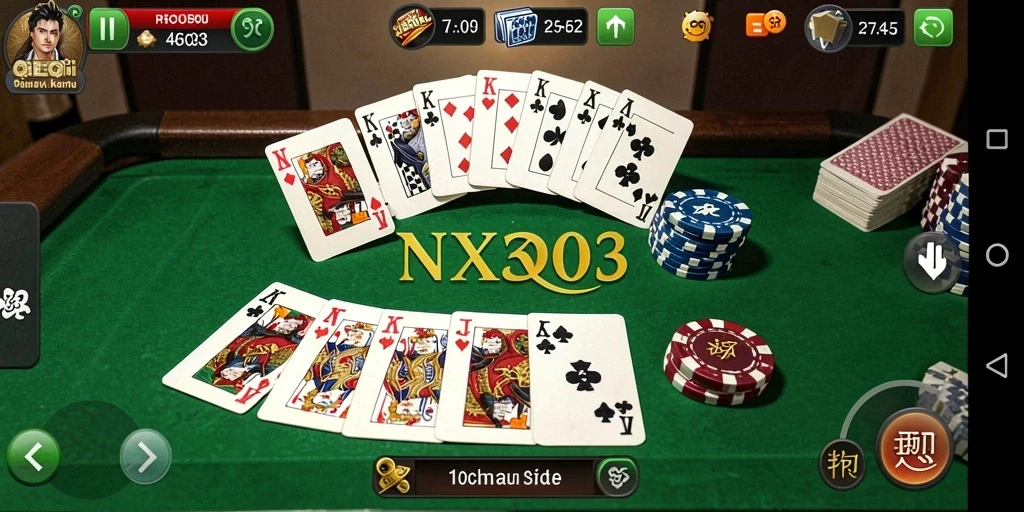 Tampilan gameplay QiuQiu yang mendebarkan dari NX303.
