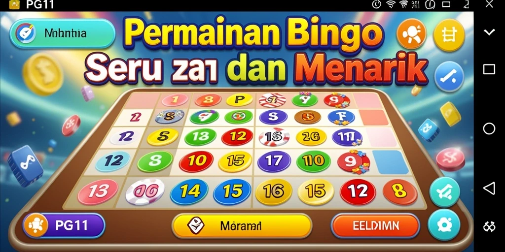 Tampilan gameplay seru dalam permainan Bingo PG11.