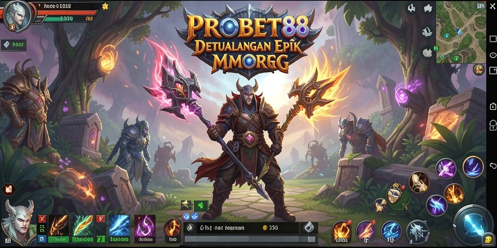Tampilan gameplay seru dalam dunia PROBET88 yang luas dan interaktif.