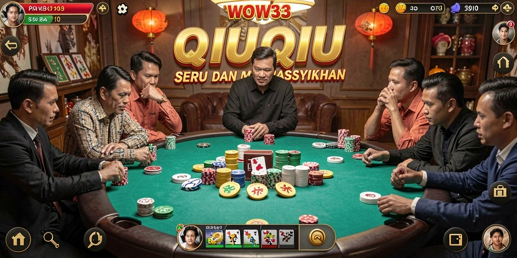 Gameplay seru dan menegangkan dari WOW33 QiuQiu.
